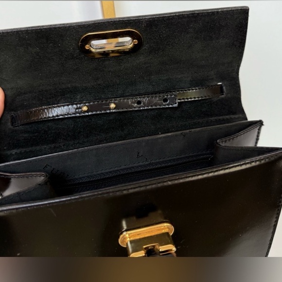 Furla leather two way tote bag shoulder bag and Crossbody - Picture 6 of 10